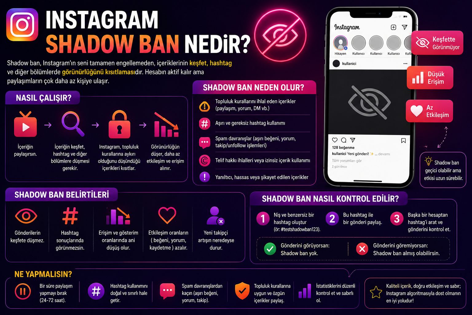 Instagram Shadow Ban Nedir? 