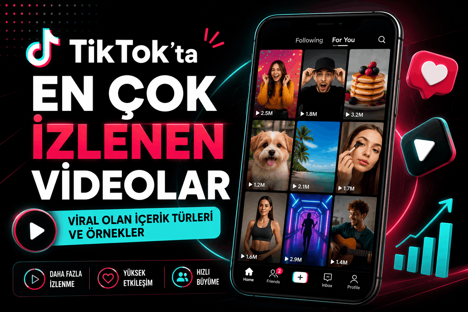 TikTok’ta En Çok İzlenen Videolar (2026 Listesi)